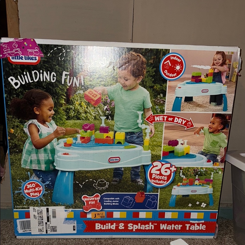 Build & Splash Water Table - Blue BRAND NEW